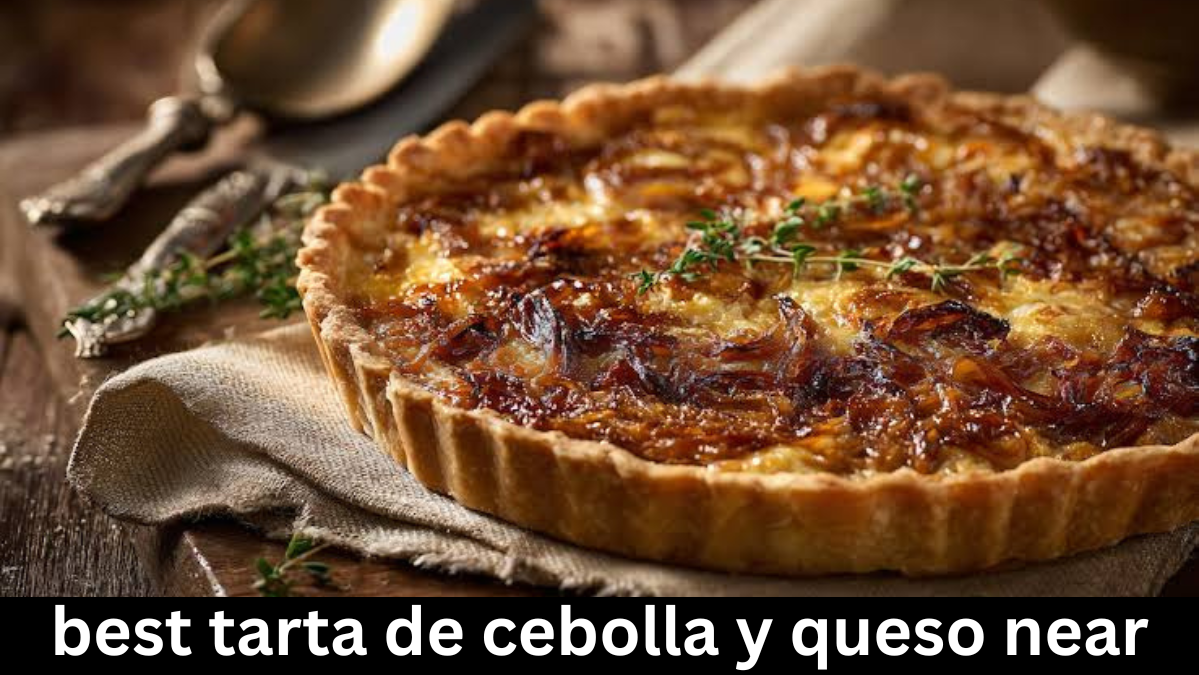 best tarta de cebolla y queso near me